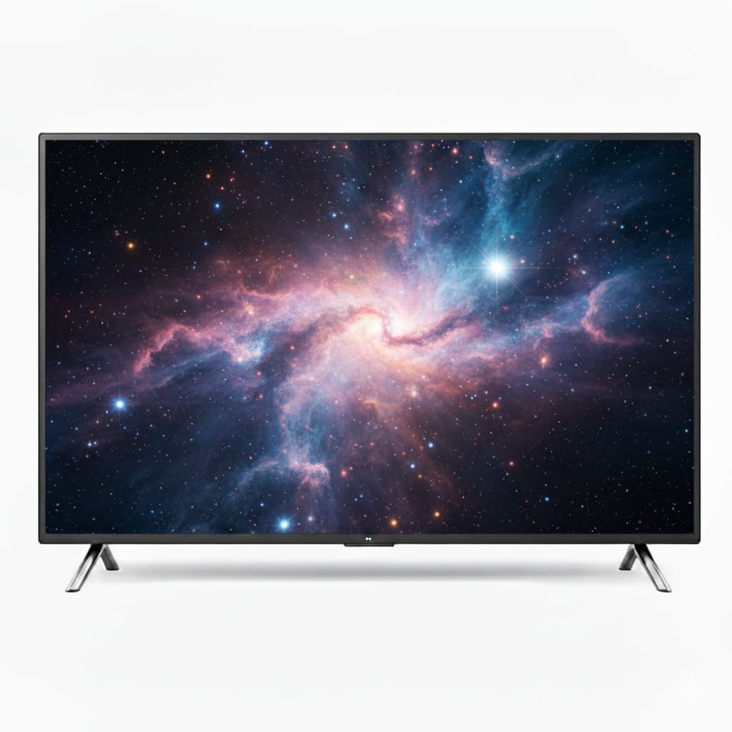 Vitron 4300QFS 43 Smart Android QLED Frameless Full HD TV with Bluetooth Wi-Fi  Inbuilt Decoder