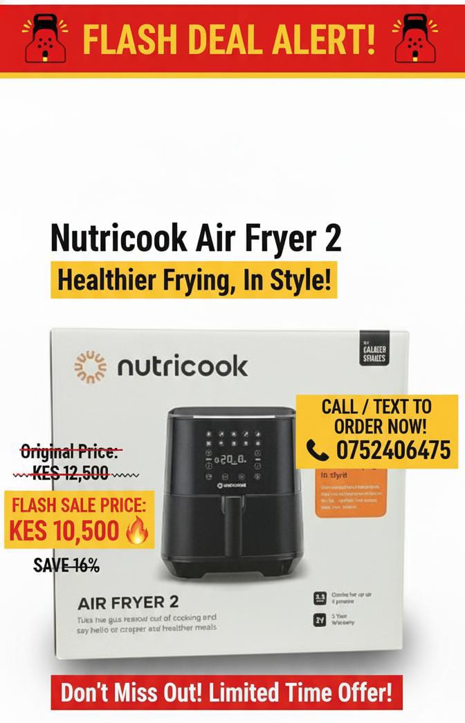 NUTRICOOK AIRFRYER2 55MODEL NC-AF205K
