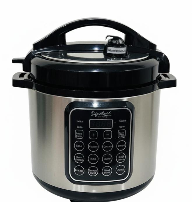 Signature 6L Electric Pressure Cooker  1000W SG-60-100-H22 Multi-Function Fast Cooking Energy Efficient